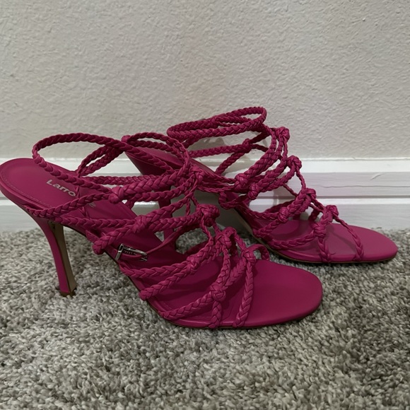 Larroude Strappy Sandals - Picture 2 of 5